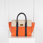 Mulberry Bayswater Orange 2 Way Small Bag With Strap