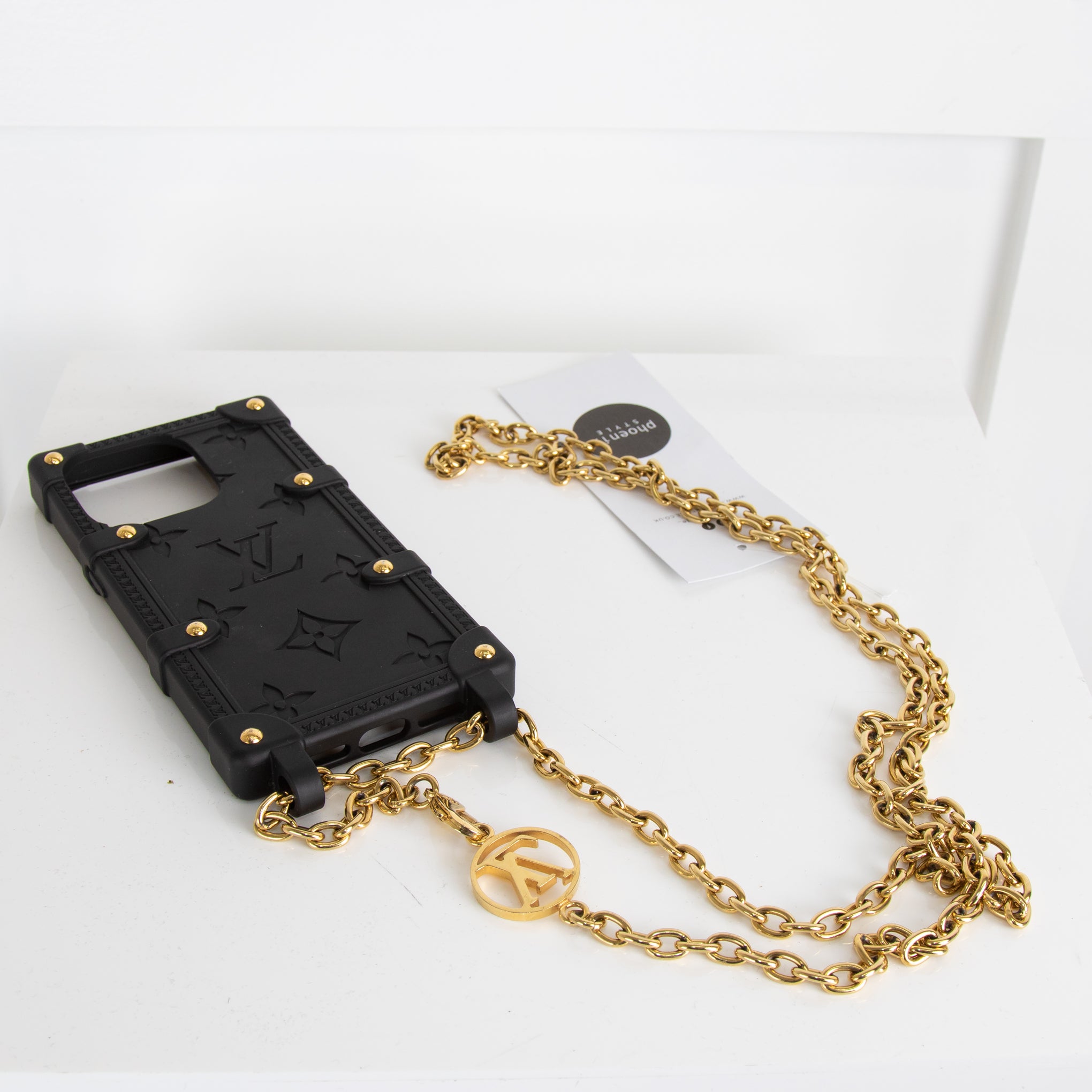 louis vuitton black Case iPhone 14 | 14 Plus | 14 Pro | 14 Pro Max Case