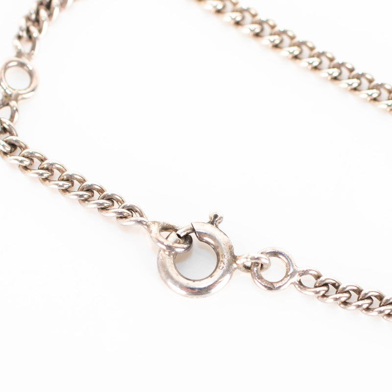 Hermes Silver Necklace