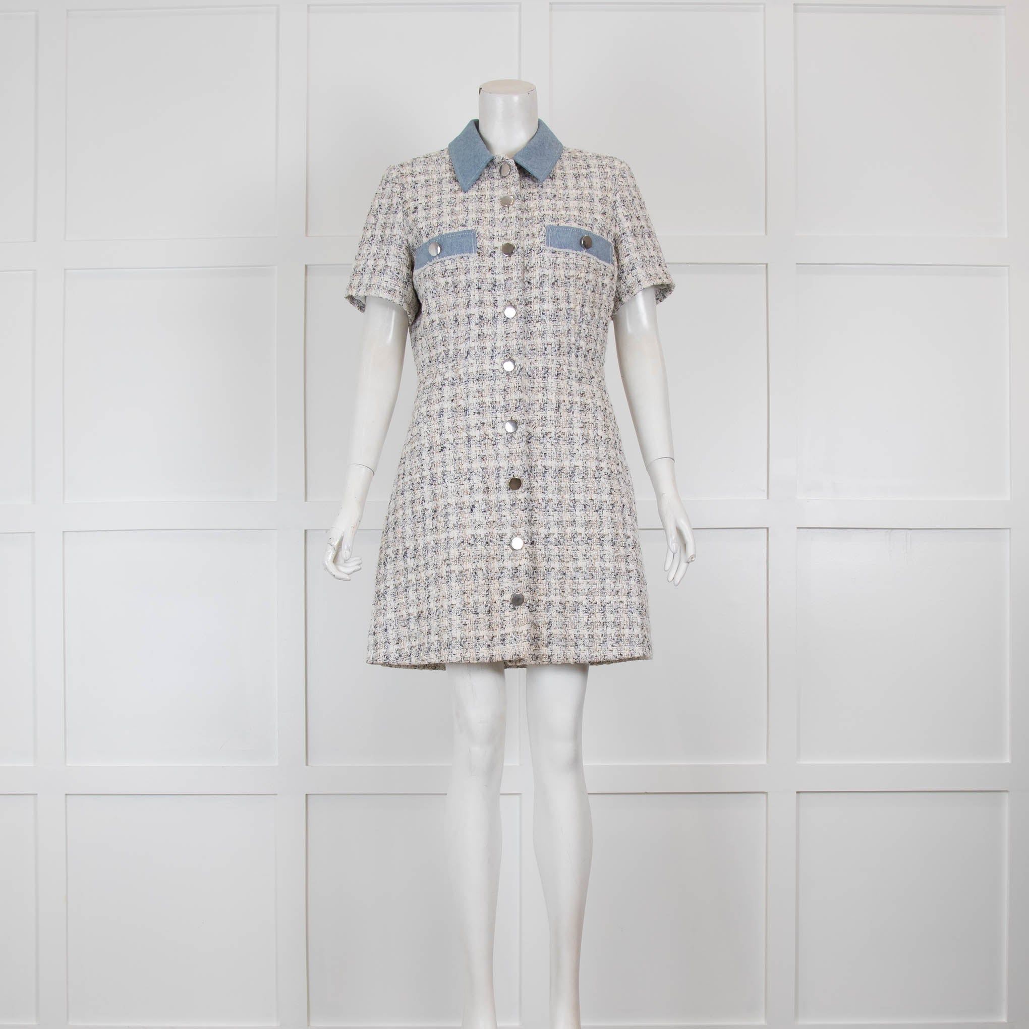 Robe tweed claudie pierlot sale