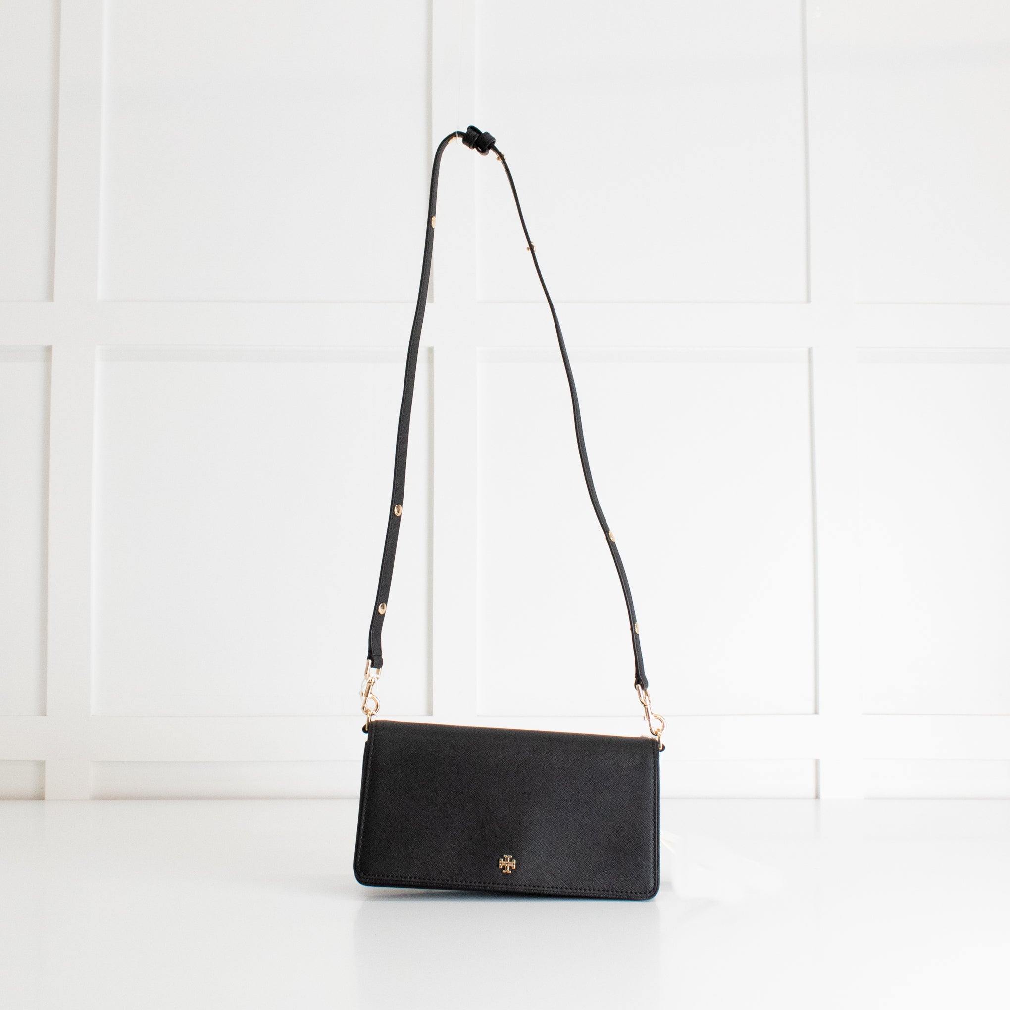 Tory Burch Black Emerson Convertible Strap Crossbody – Phoenix Style