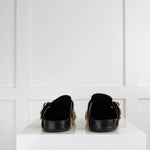 Isabel Marant Black Studded Leather Mules