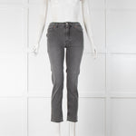 Zadig & Voltaire Grey Release Hem Jeans