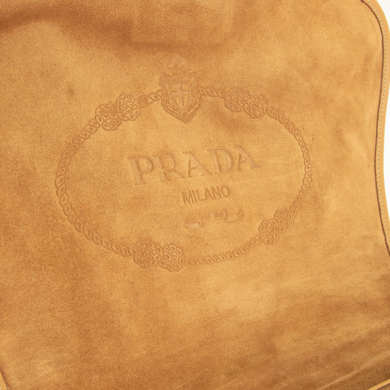 Prada Light Tan Messenger Bag