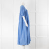Rae Feather Blue Tiered Midi Dress