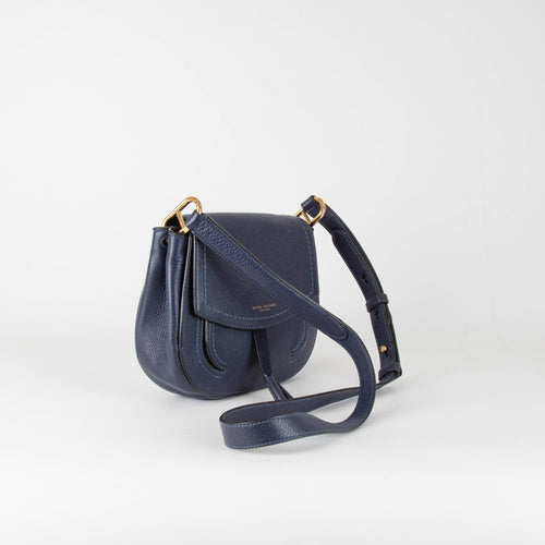 Marc Jacobs Navy Flap With Tassell Crossbody Bag