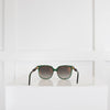 Victoria Beckham Dark Green Frame Sunglasses