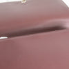 Joseph Burgundy Leather Flap Bag