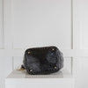 Dior Black Python Mini Handle Bucket Bag