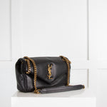 Saint Laurent Black Calypso Leather Bag