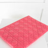 Dior Large Caro Daily Pouch in Pink Supple Cannage