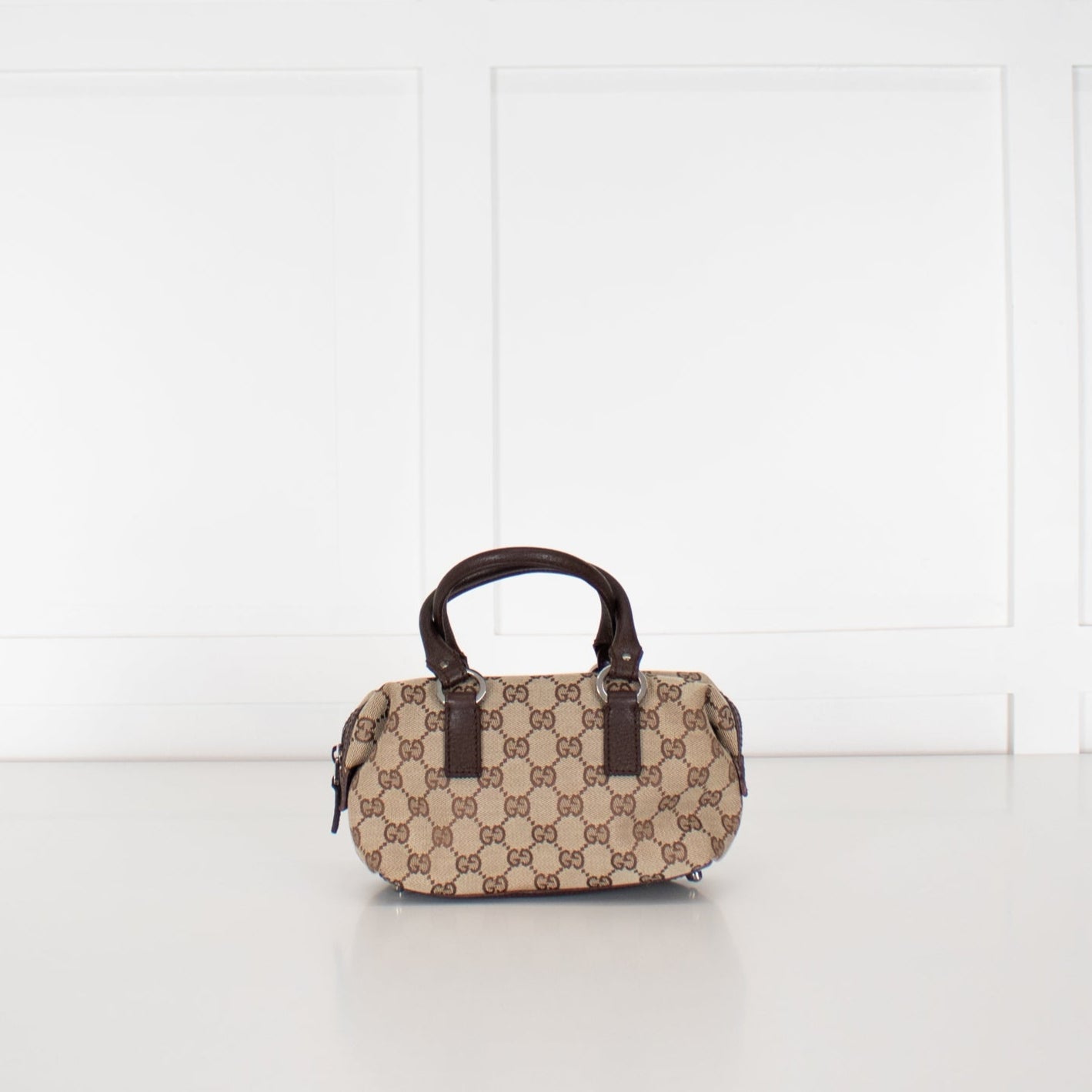 Gucci Mini GG Logo Canvas Boston Bag – Phoenix Style