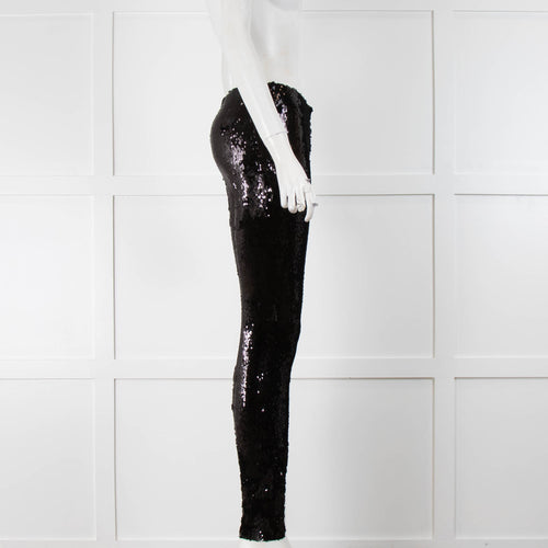 Isabel Marant Black Sequin Leggings