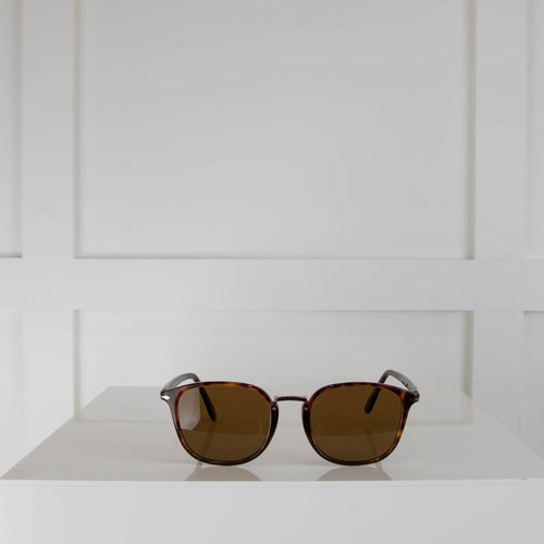 Persol Polarized Tortoiseshell Sunglasses
