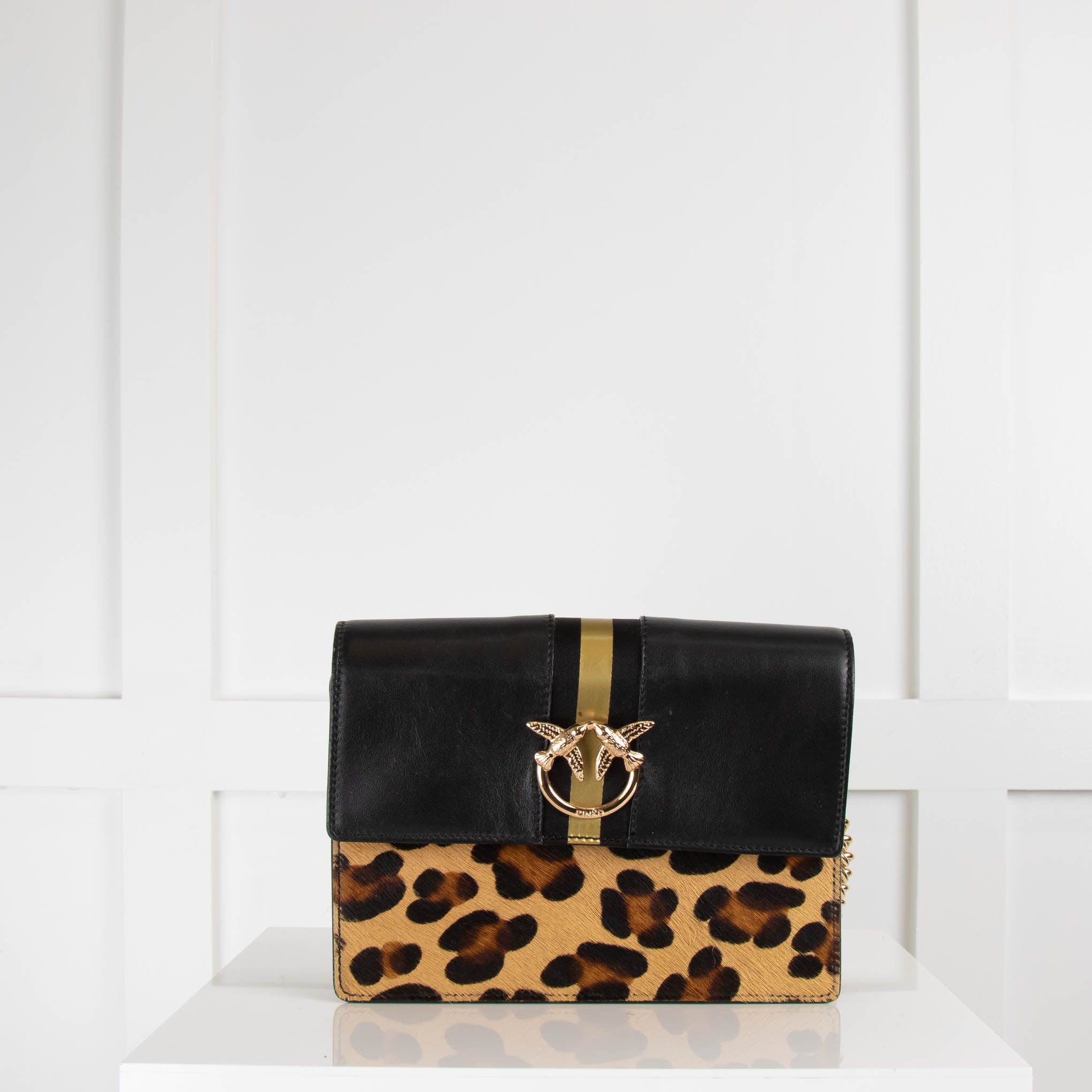 Pinko leopard bag online