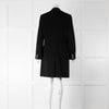 Dolce & Gabbana Black Cashmere Coat