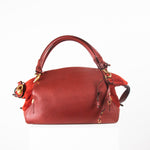 Chloe Red Leather and Suede Bag