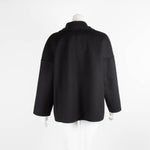Marni Black Button Front Coat
