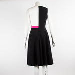Roksanda Black Pink Cream Sleeveless Dress