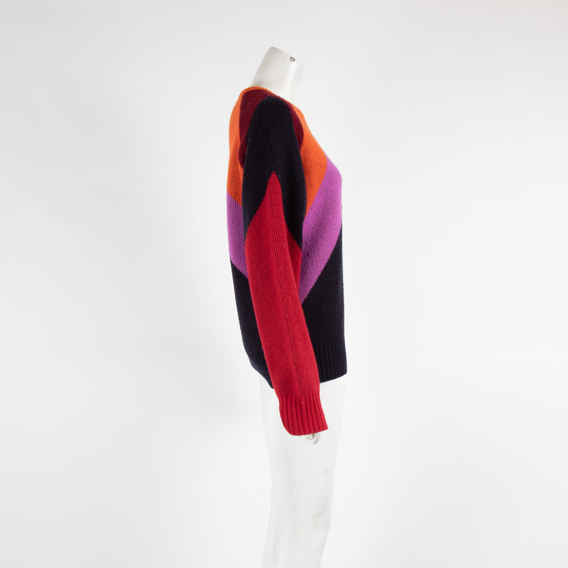 Victoria by Victoria Beckham Multi Coloured Knit Jumper