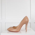 Christian Louboutin Nude Pointed Toe Court Shoe