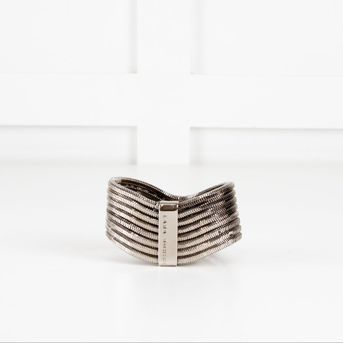 Lara Bohnic Silver Snake Chain Bracelet