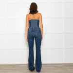 Mother Blue Flared Jeans