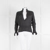 Pringle of Scotland Grey Cashmere Detailed Top
