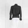 Pringle of Scotland Grey Cashmere Detailed Top