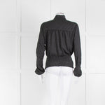 Pringle of Scotland Grey Cashmere Detailed Top