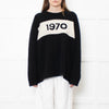Bella Freud 1970 Black Chunky Knit Jumper