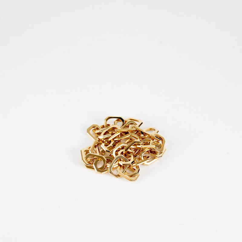 PDPAOLA 18k Gold Plated Link Chain Necklace