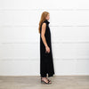 Me + Em Black Knitted Midi Dress with Detachable Neck