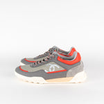 Chanel Grey Red Fabric Interlocking CC 200Sneakers