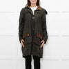 Barbour Green Waxed Lightweight Taylor Coat