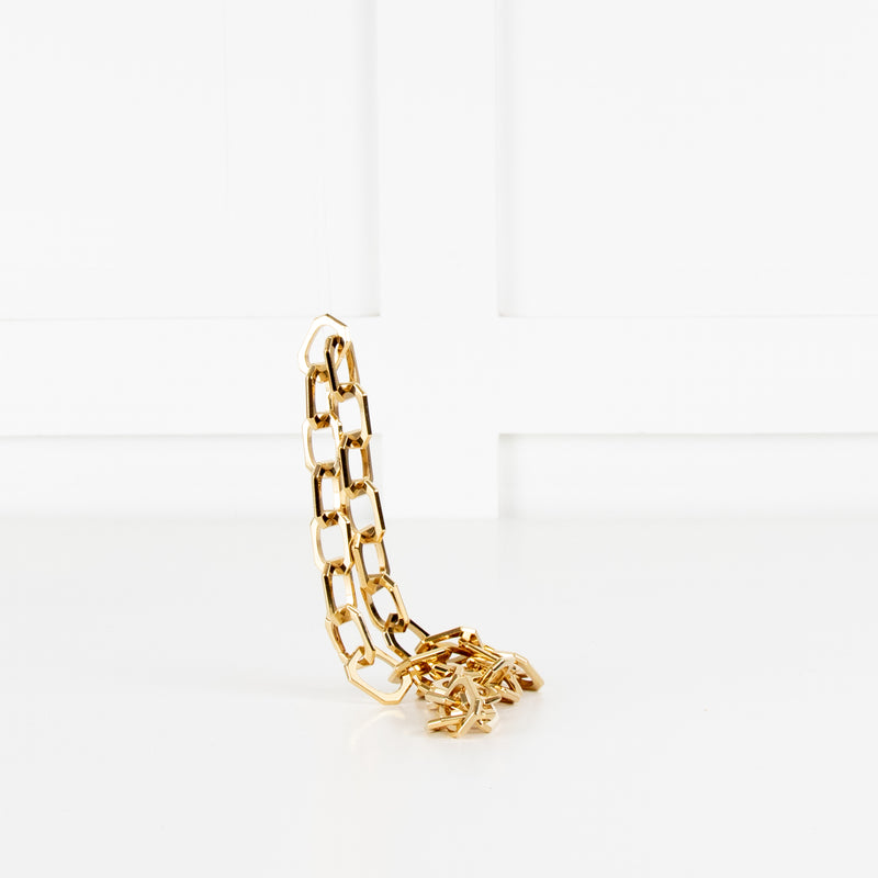 PDPAOLA 18k Gold Plated Link Chain Necklace