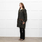 Barbour Green Waxed Lightweight Taylor Coat