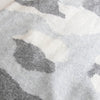Brodie Cashmere Grey and Cream Multicoloured Scarf
