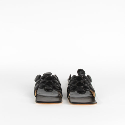 A.W.A.K.E Mode Iris Flat Sandals With Circular Detail