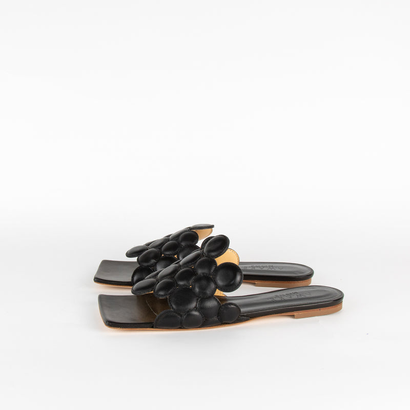 A.W.A.K.E Mode Iris Flat Sandals With Circular Detail