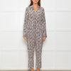 A.L.C Snake Print Jumpsuit with Drawstring Waist