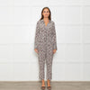 A.L.C Snake Print Jumpsuit with Drawstring Waist