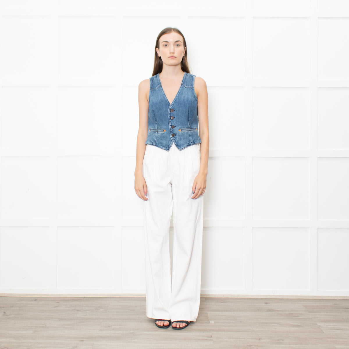 Polo Ralph Lauren Short Denim Waistcoat