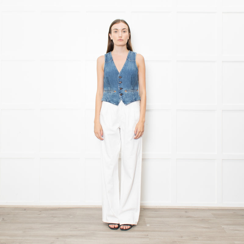 Polo Ralph Lauren Short Denim Waistcoat