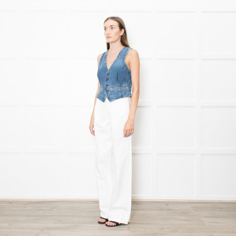 Polo Ralph Lauren Short Denim Waistcoat