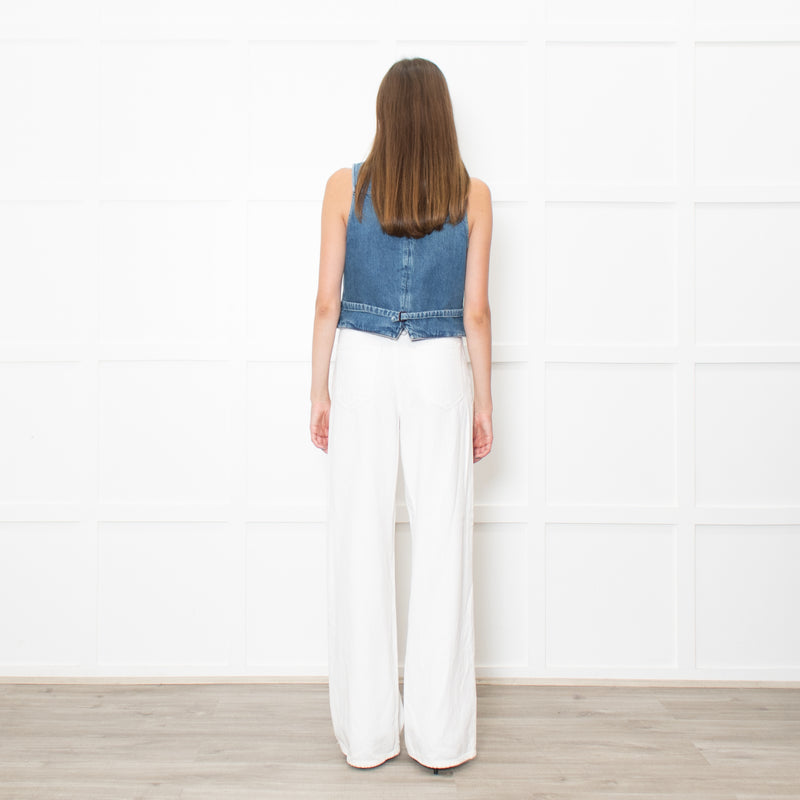Polo Ralph Lauren Short Denim Waistcoat