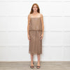 Vince Beaded Brown Camisole