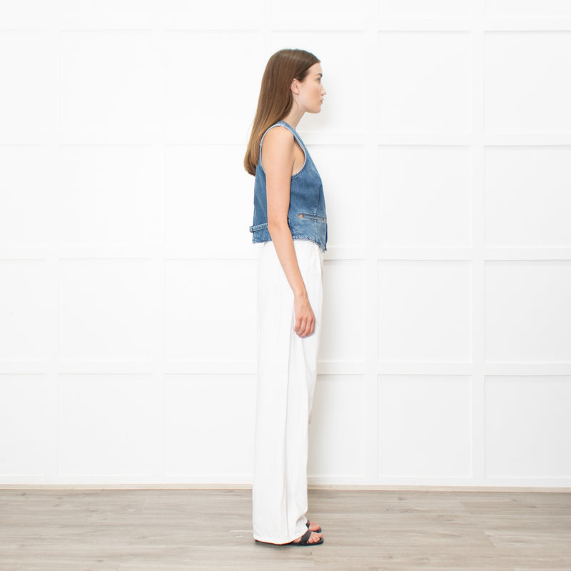 Polo Ralph Lauren Short Denim Waistcoat
