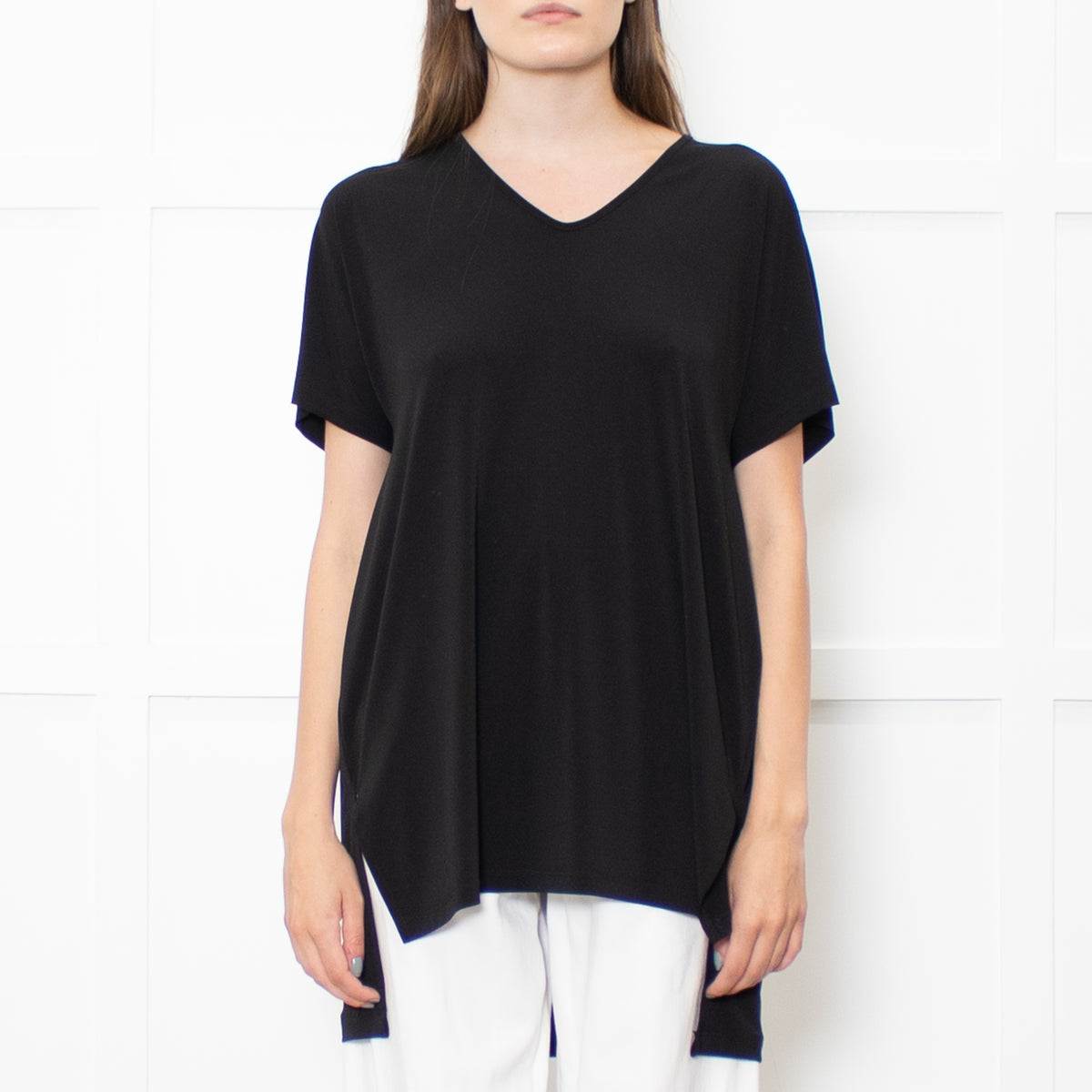 NU Black Jersey Short Sleeve T-Shirt