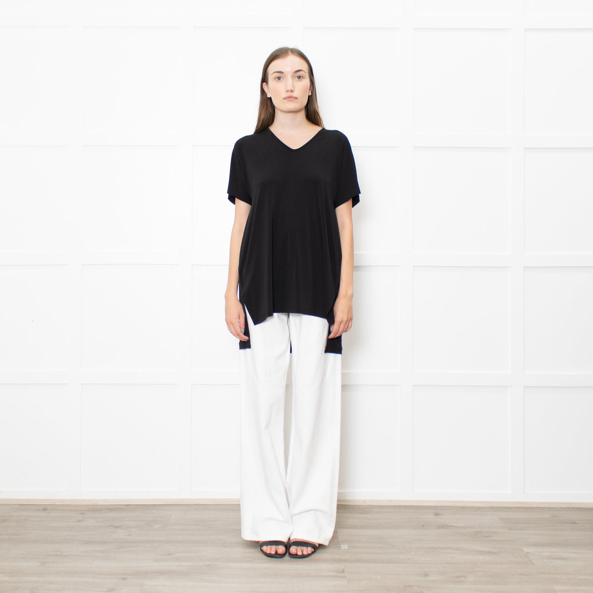 NU Black Jersey Short Sleeve T-Shirt